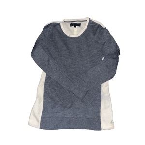 RAG & BONE Merino Wool Sweater Gray White